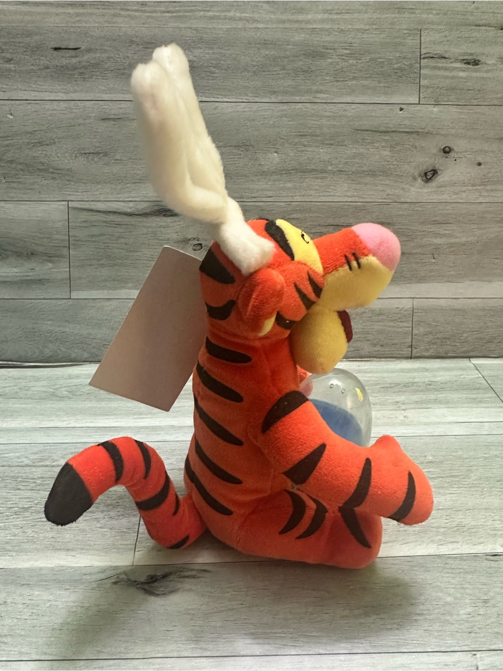 Disney Easter Tigger Plush with White Bunny Ears and Pink Nose - Picture 2 of 6